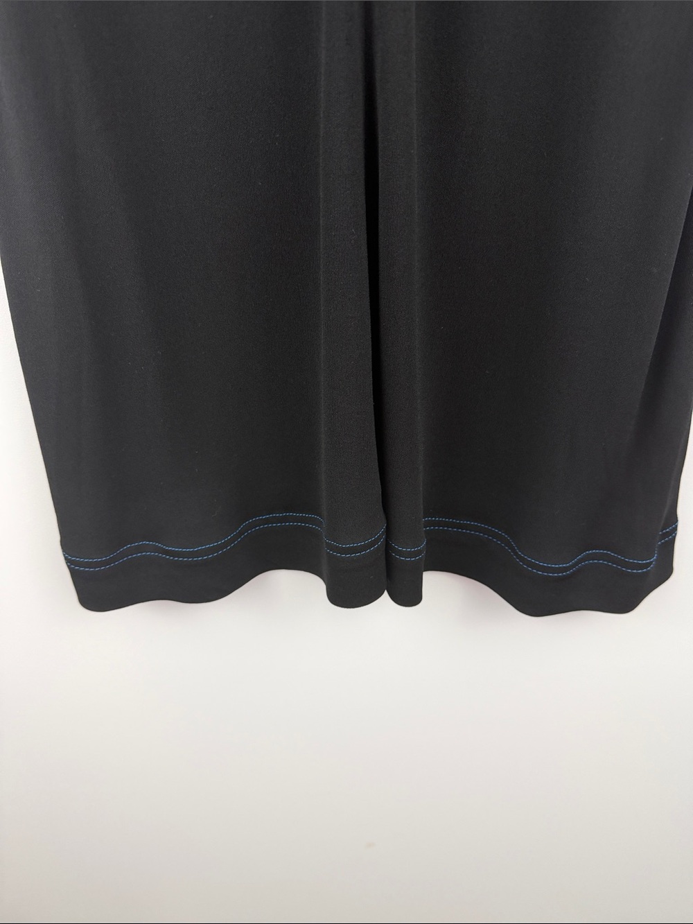 Givenchy Black Long Sleeve Contrast Stitch A-Line Mini Dress FR 36 US S - Picture 6 of 10